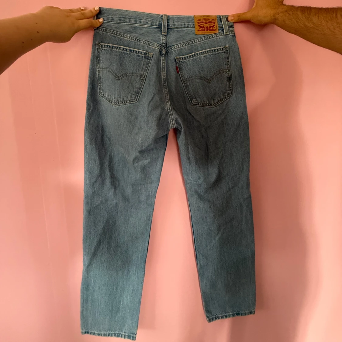 Levi's Low Pro Straight jeans ljusblå - 1