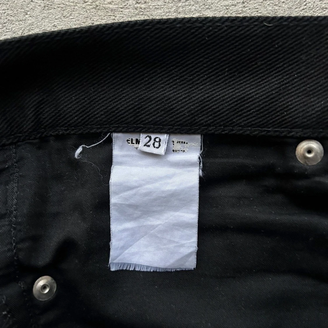 Helmut Lang 1998 coated denim - 3