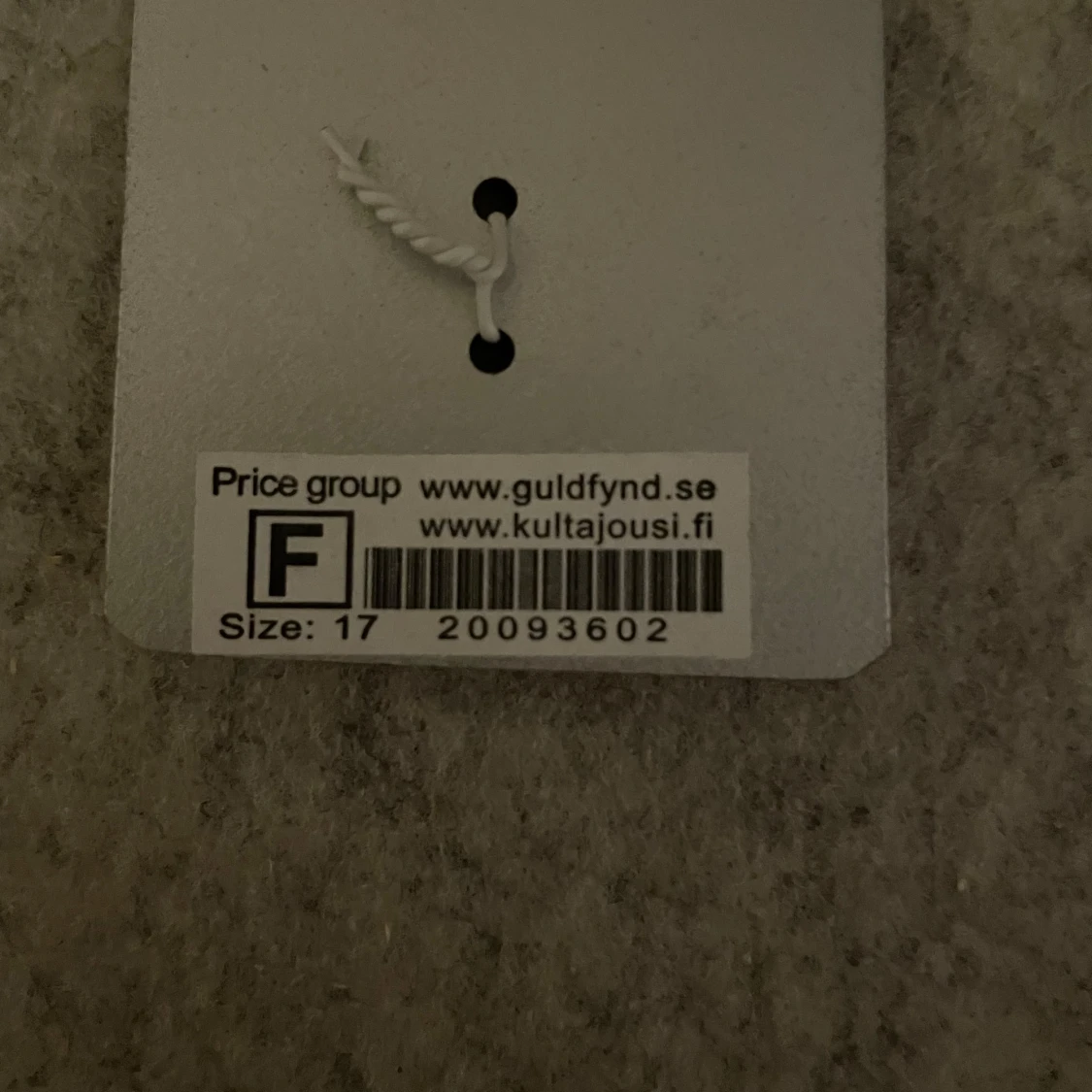 sterling silver ring, guldfynd  - 2