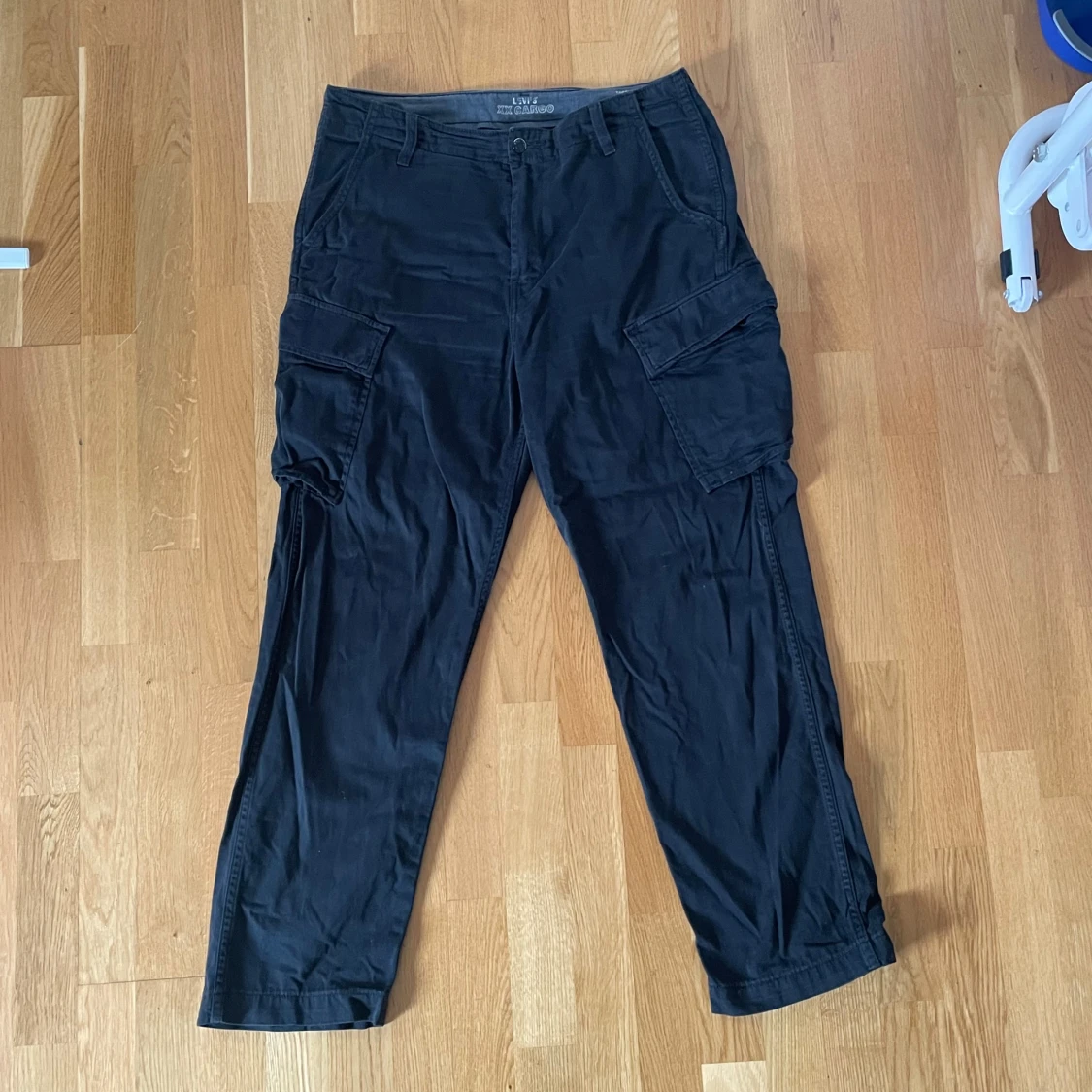 Svarta cargo byxor från Levi's XX Cargo