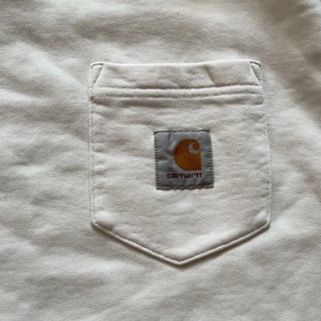 Vit sweatshirt från Carhartt - 2