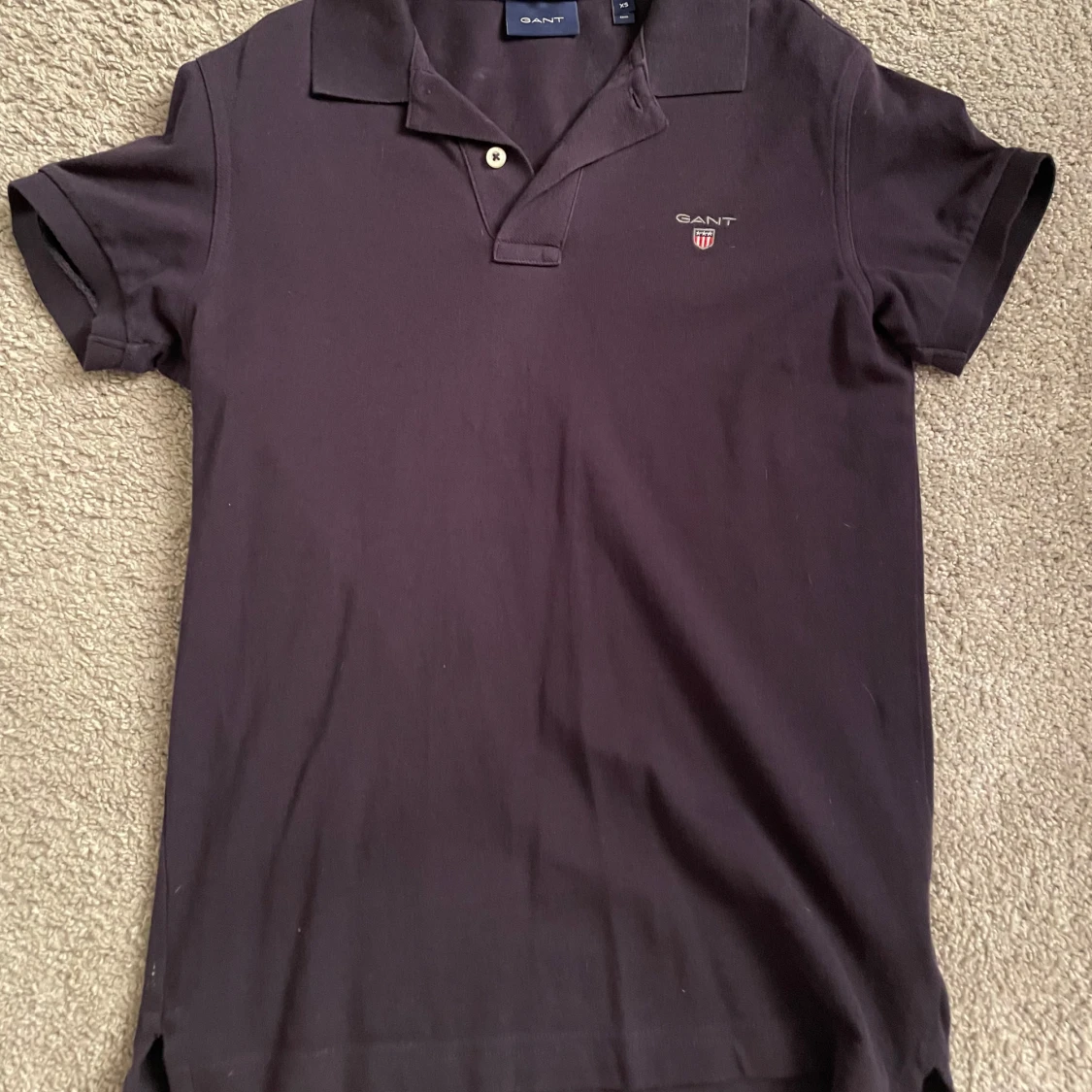 Mörkblå pikétröja från GANT - 90