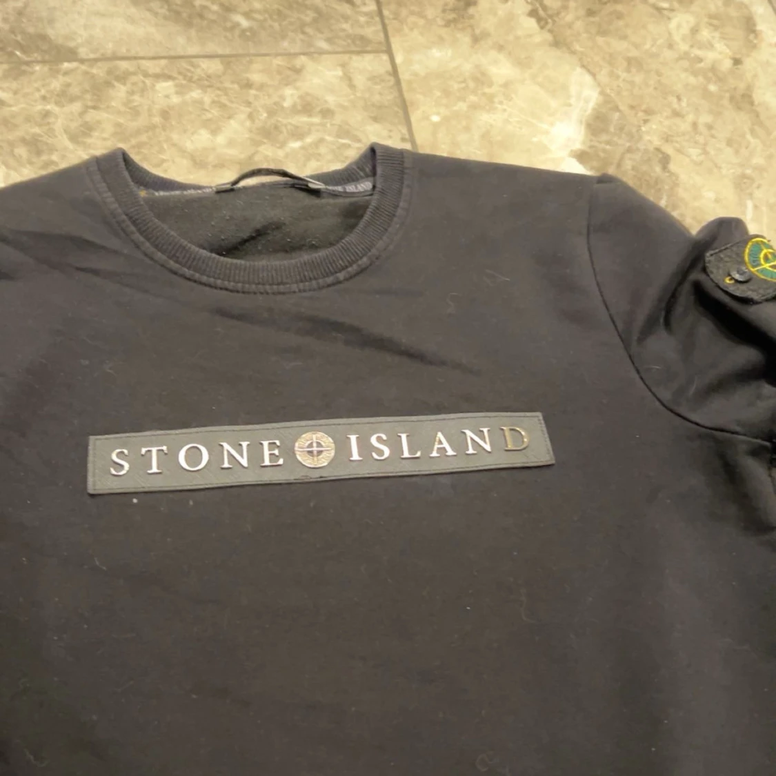Svart Stone Island tröja - 90