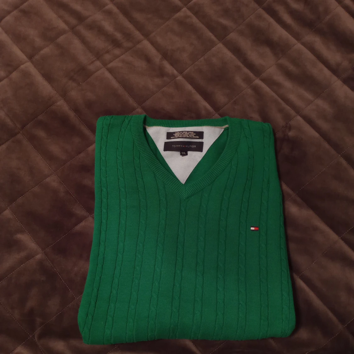 Grön tröja från Tommy Hilfiger