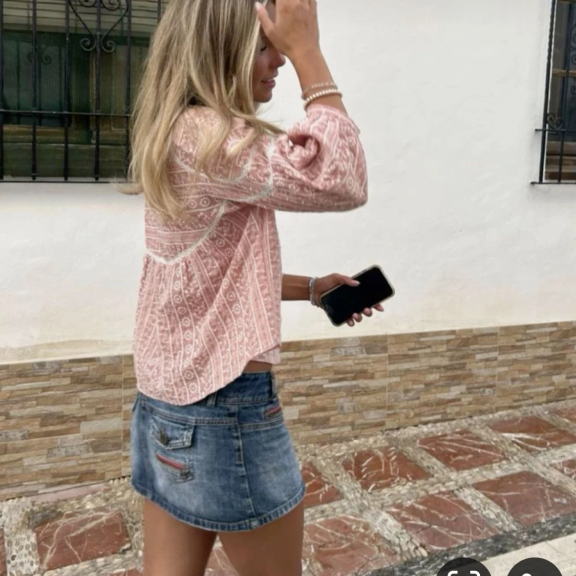 Rosa topp från zara - 90