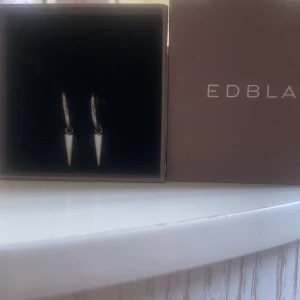 Edblad örhängen - Edblad örhängen i silver med piggar, nyskick bara använt få gånger fint skick!!💓💓