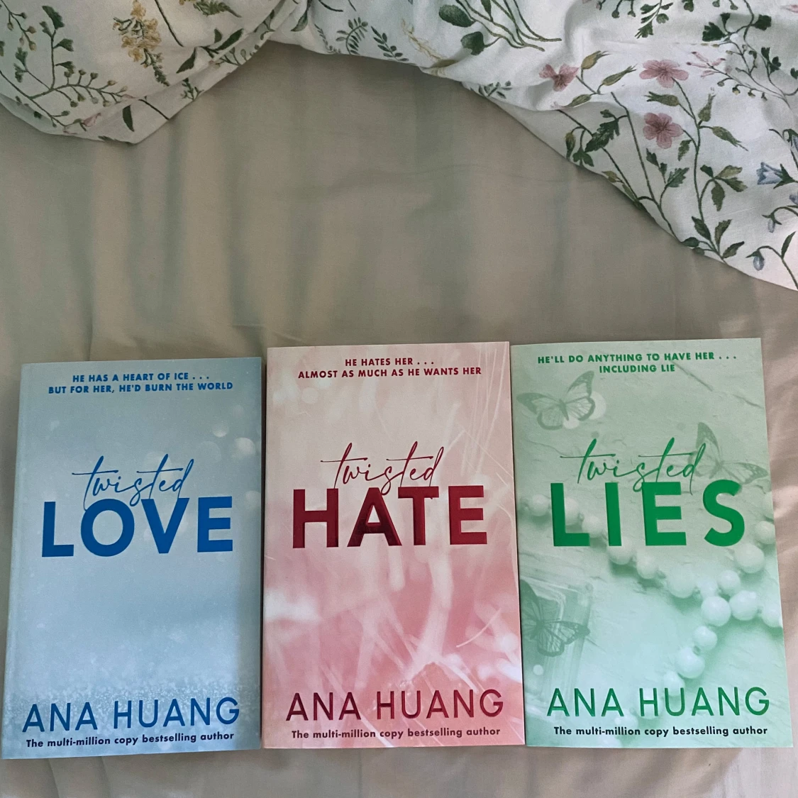 Twisted love, Twisted hate, Twisted lies written by Ana Huang