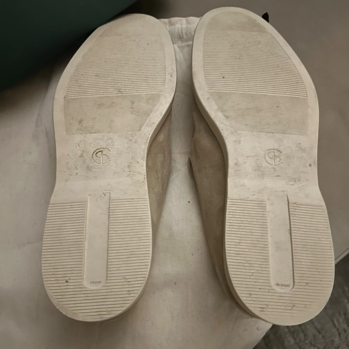 Beige mocka loafers - 91