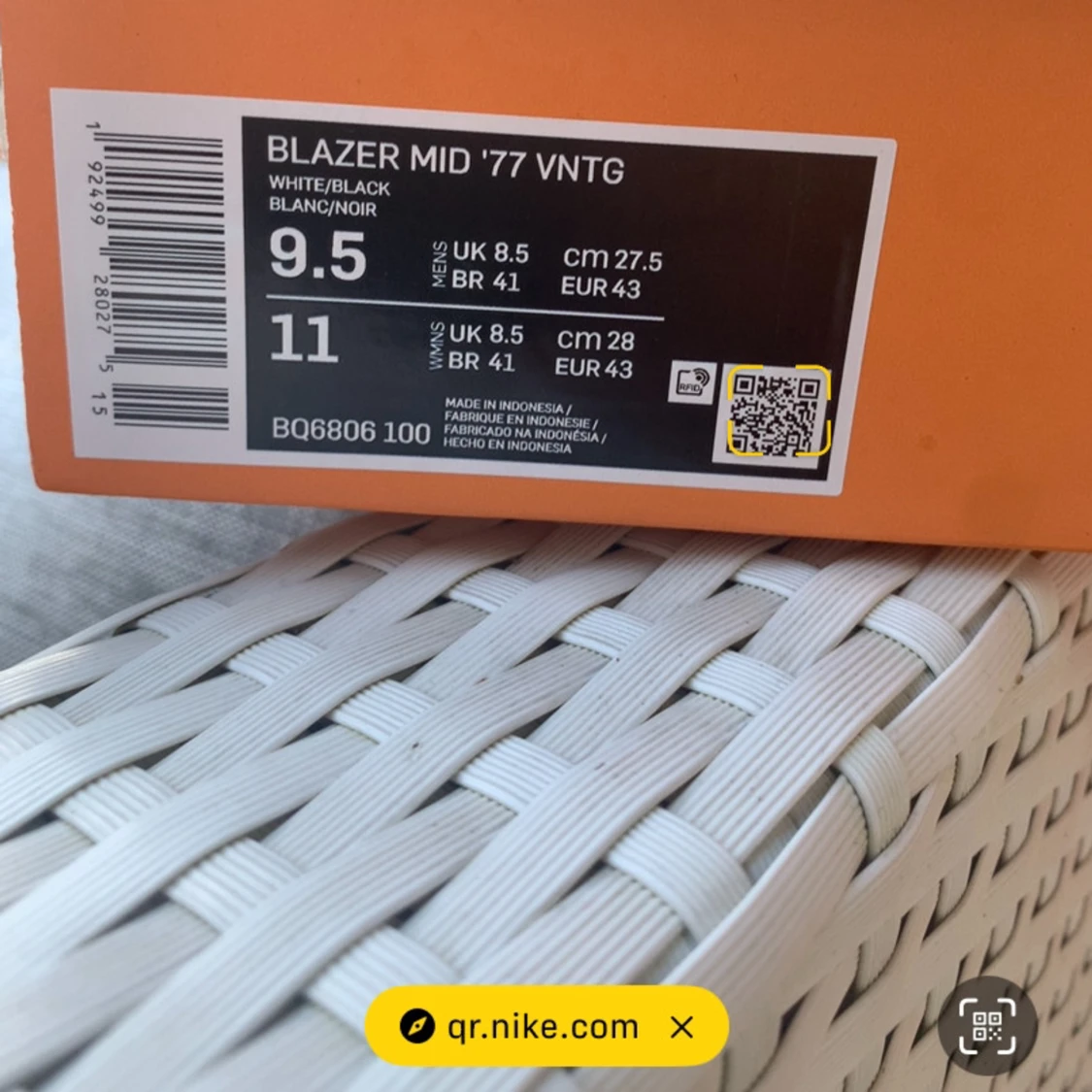 Nike Blazers Mid 77’ Vintage  - 92