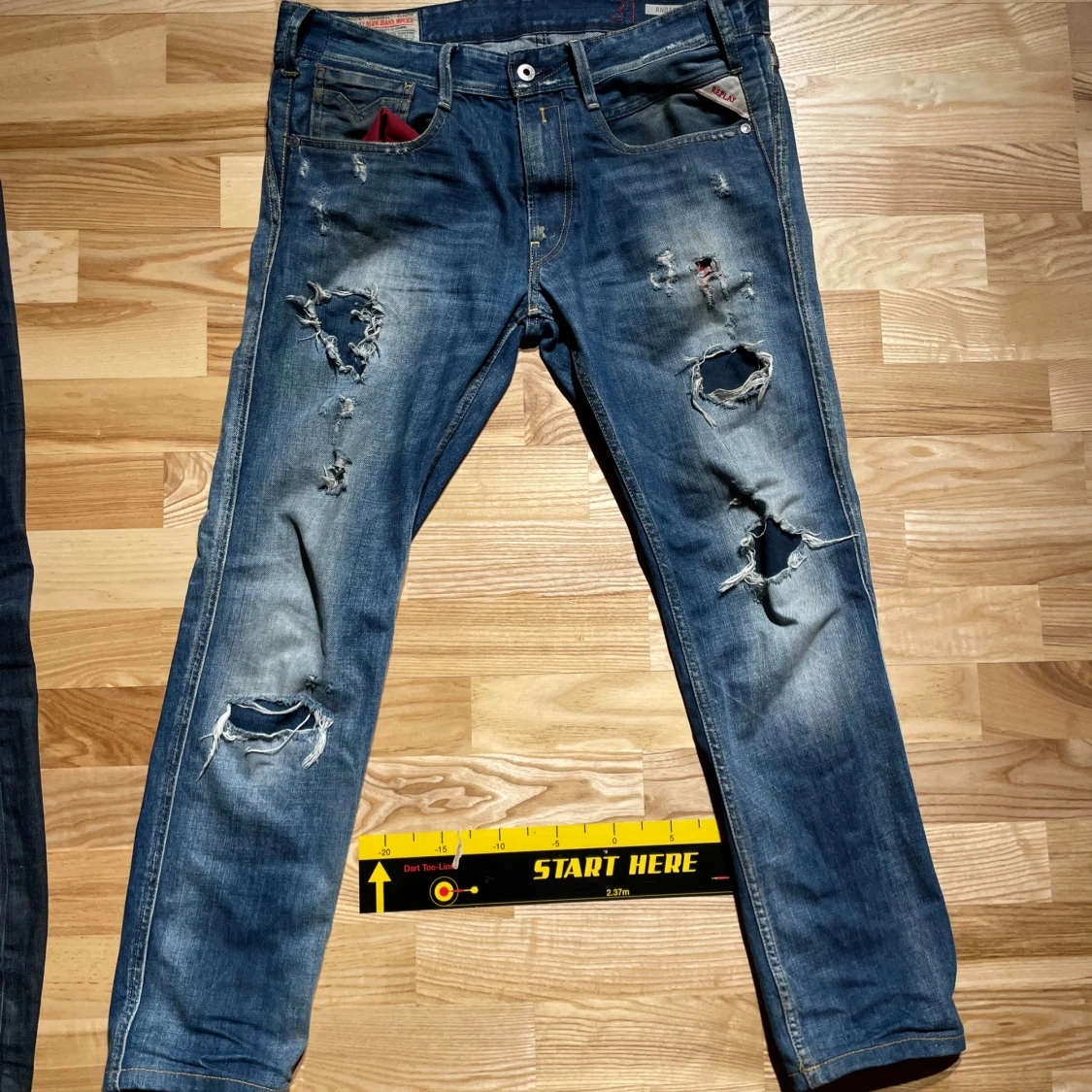 Blå jeans från Replay