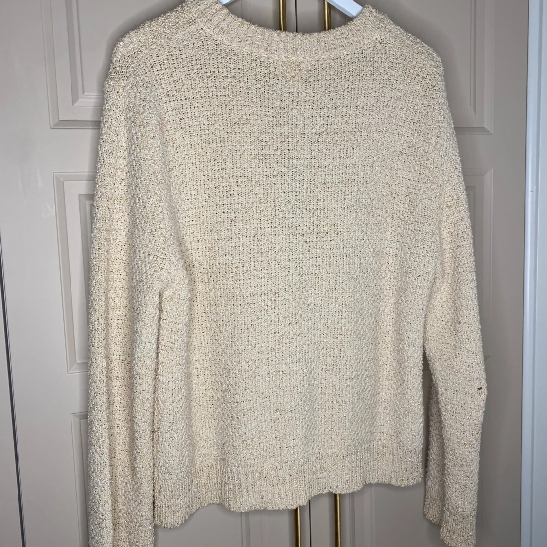 Beige stickad kofta från H&M - 90