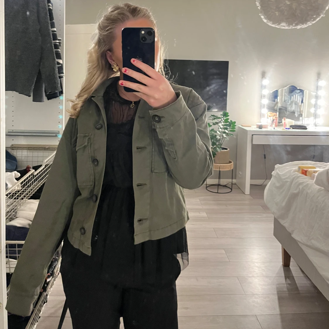 Grön jacka från Lindex - 90