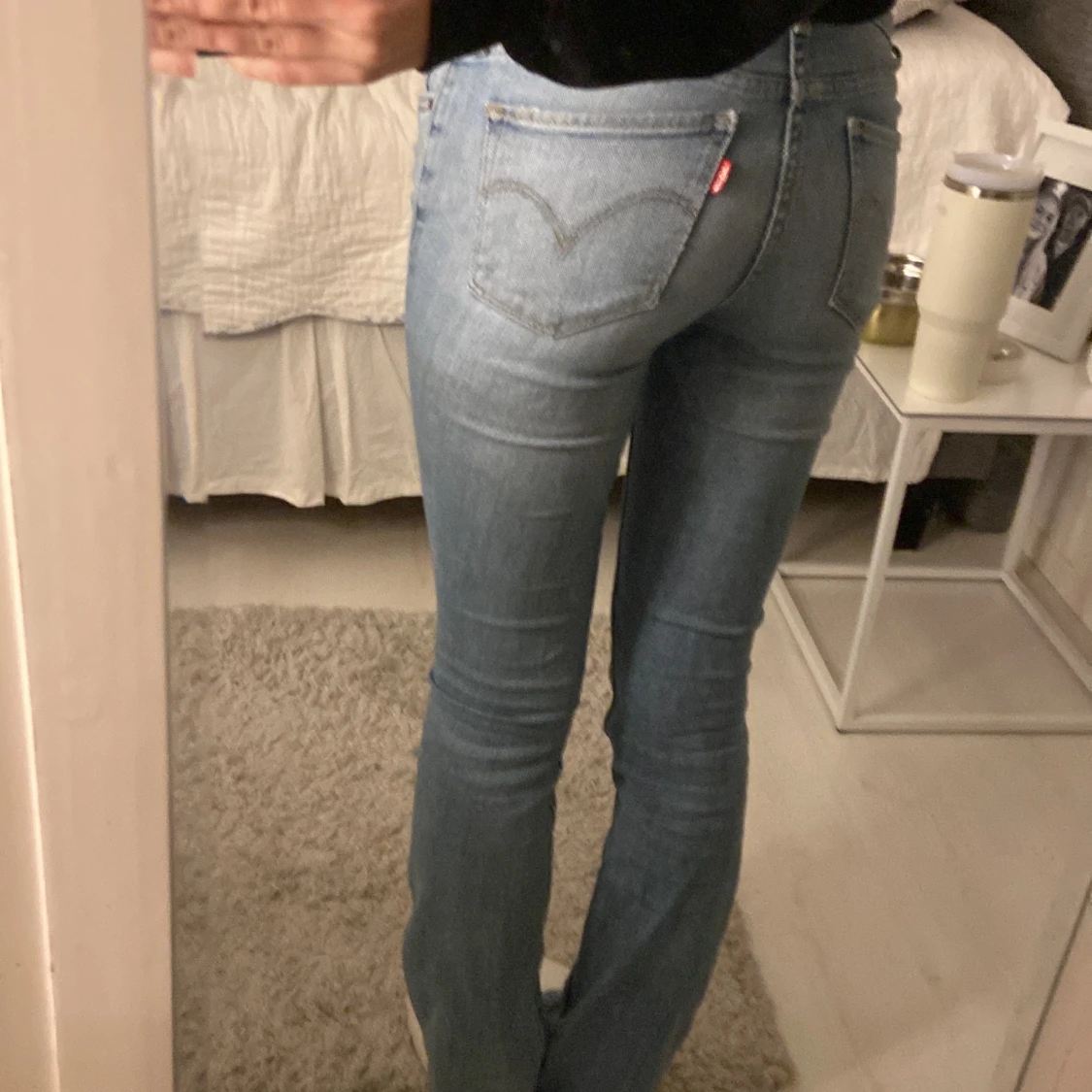 lågmidjade Levis jeans - 90