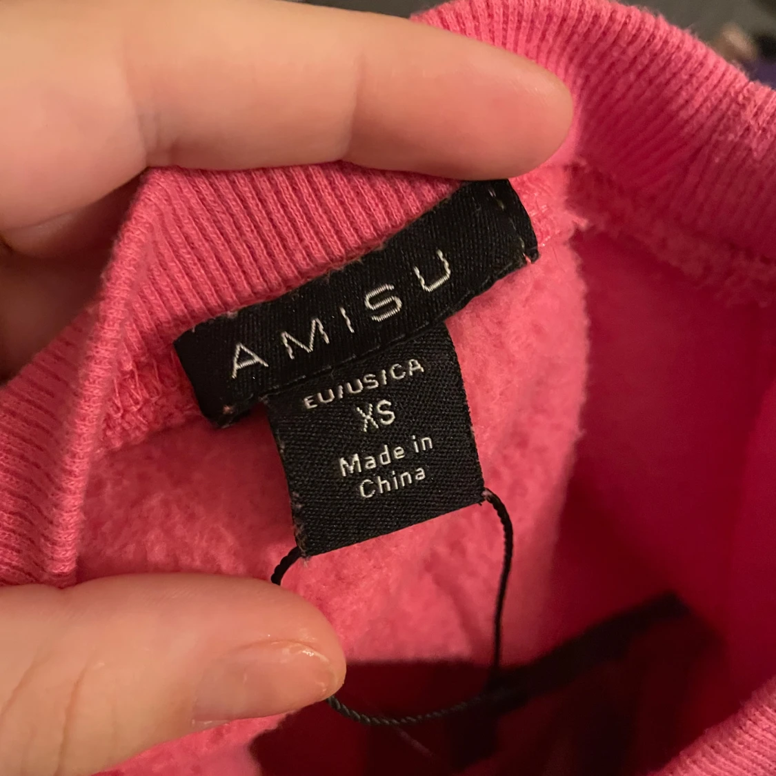 Rosa tröja från Amisu - 91