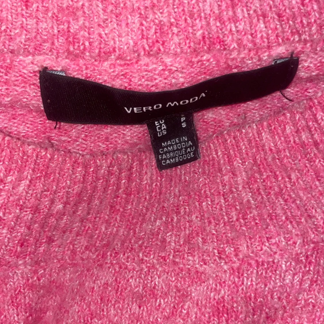 Rosa stickad tröja från Vero Moda - 1