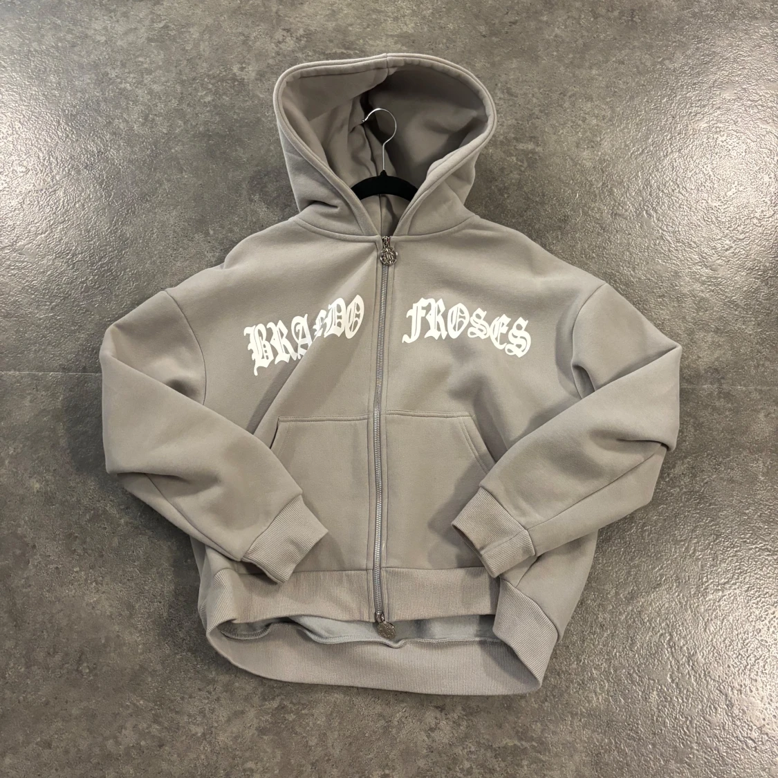 Brand of Roses zip hoodie 