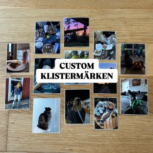 CUSTOM stickers 🩷 - Nu gör vi äntligen custom-made klistermärken! Klistermärken som man kan sätta på datorn, mobilen mm. Frakten tillkommer alltid på 18 kronor eller via köp nu! 🩷Skicka bilder så gör jag de till klistermärken! ✨