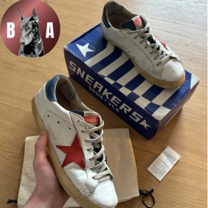 Golden Goose sneakers - Golden Goose i si sådär skick | Storlek 42 passar även 43 | Skick 5/10 | En del defekter men går fortfarande att använda | Nypris 6000 kr vårt pris 999 kr | Hör av dig vid frågor eller funderingar✌️