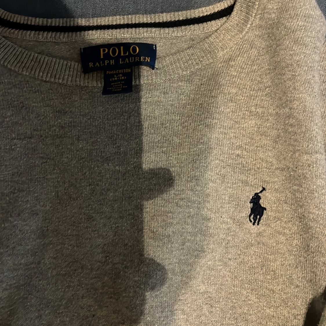 Grå tröja från Polo Ralph Lauren - 90