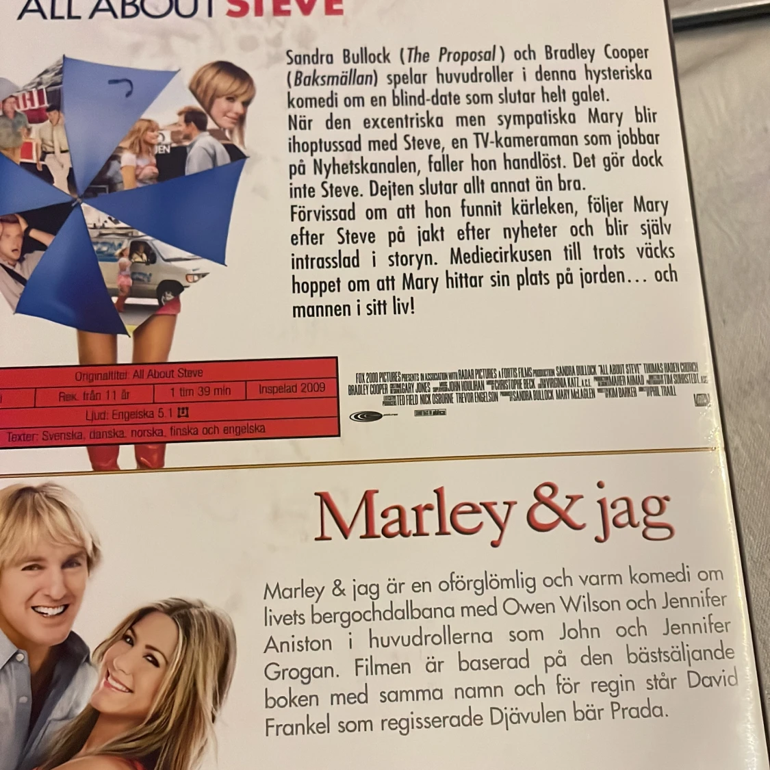 Marley & jag DVD - 91