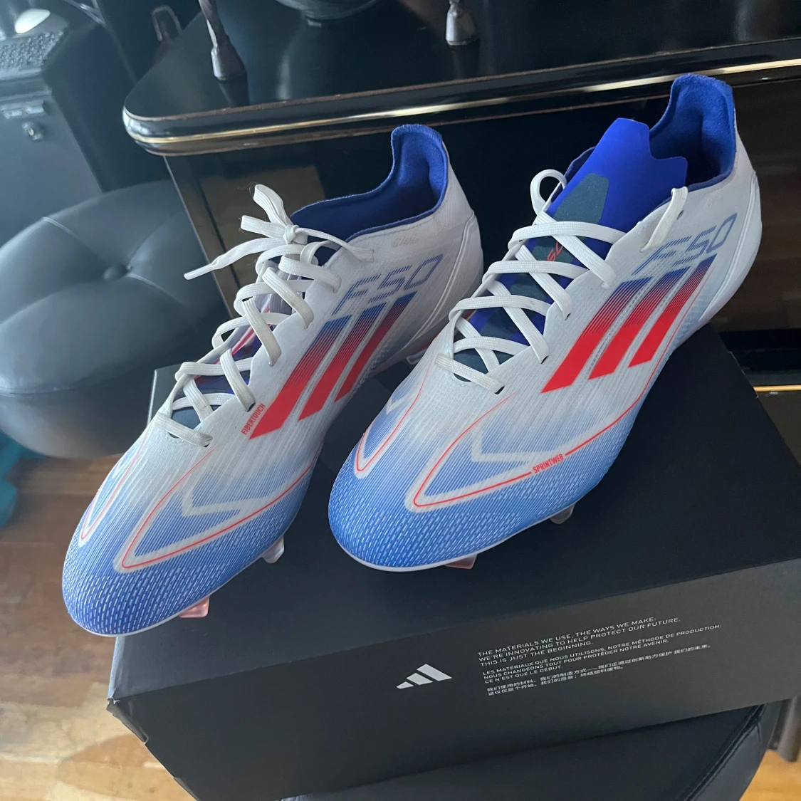 Adidas F50s de går även att byta ut till andra fotbollsskor