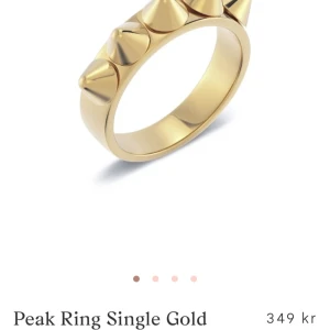 Peak Ring Single Gold - Jättefin🥰