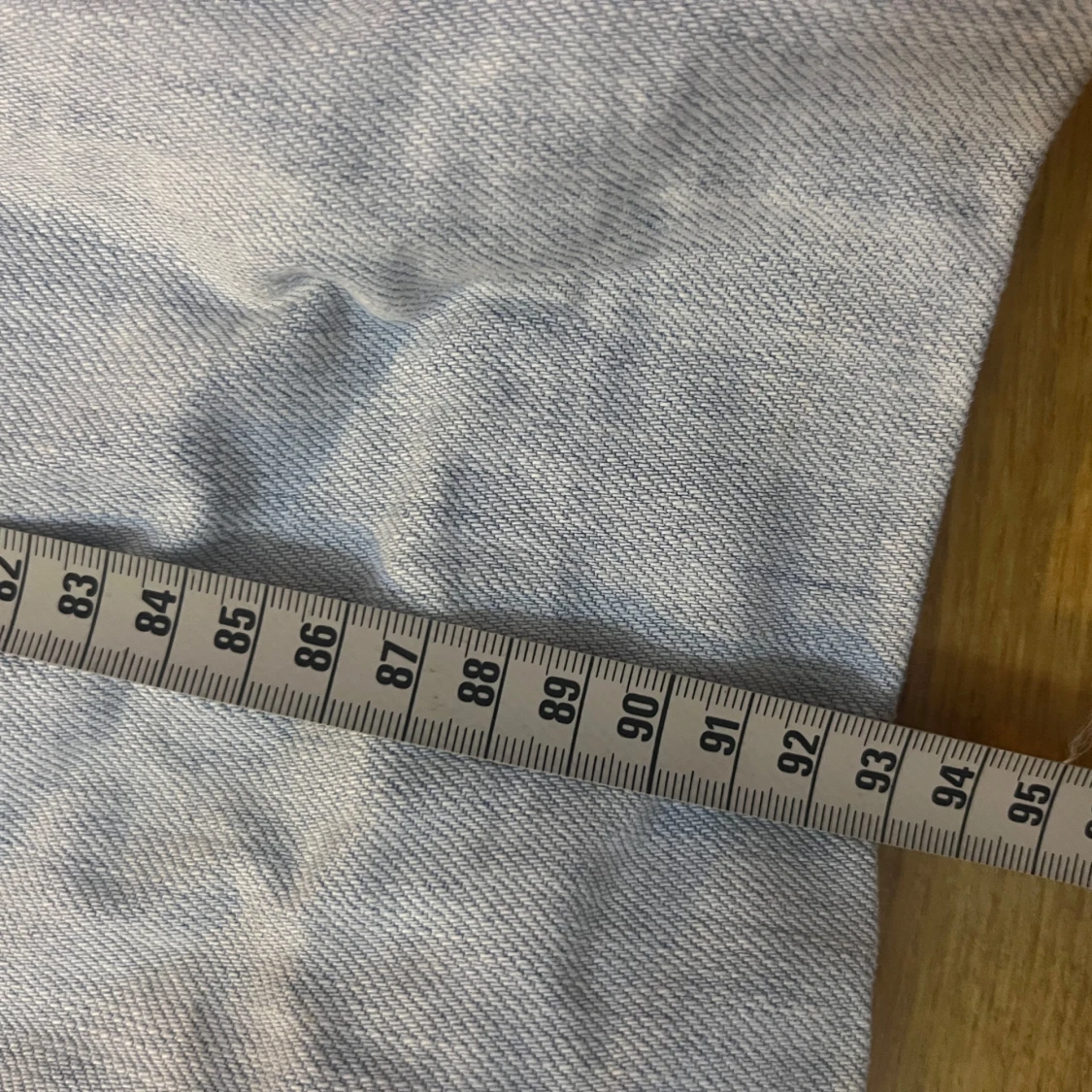 Ljusblå jeans med låg midja - 4