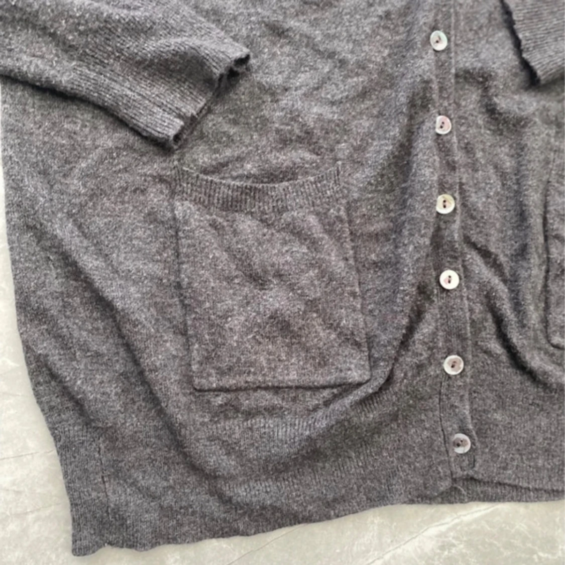 Grå kofta från Amisu - 1