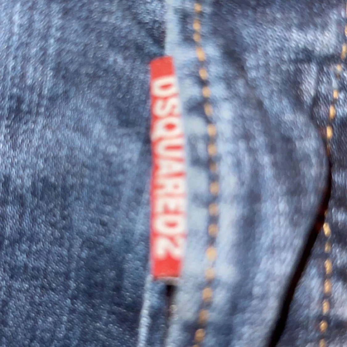 Blå jeans med tryck från Dsquared2 - 2