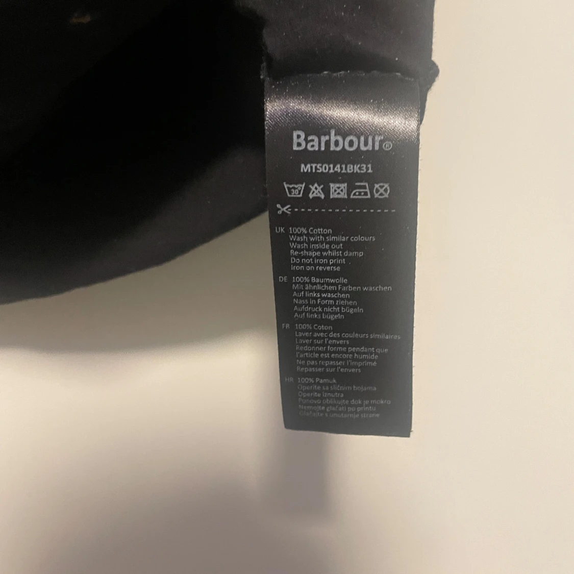 Svart t-shirt från Barbour International - 2