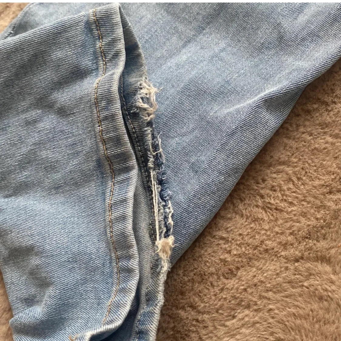 Ljusblå bootcut jeans lager 157 - 3