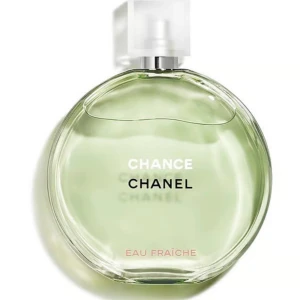 Chanel Chance Eau Fraîche - Fräsch och livlig parfym från Chanel. Chance Eau Fraîche har en ljusgrön nyans och kommer i en elegant rund flaska med en stilren vit kork. Perfekt för den som älskar en uppfriskande doft. Notera att jag endast säljer en parfymprov alltså 1,5 milliliter💗