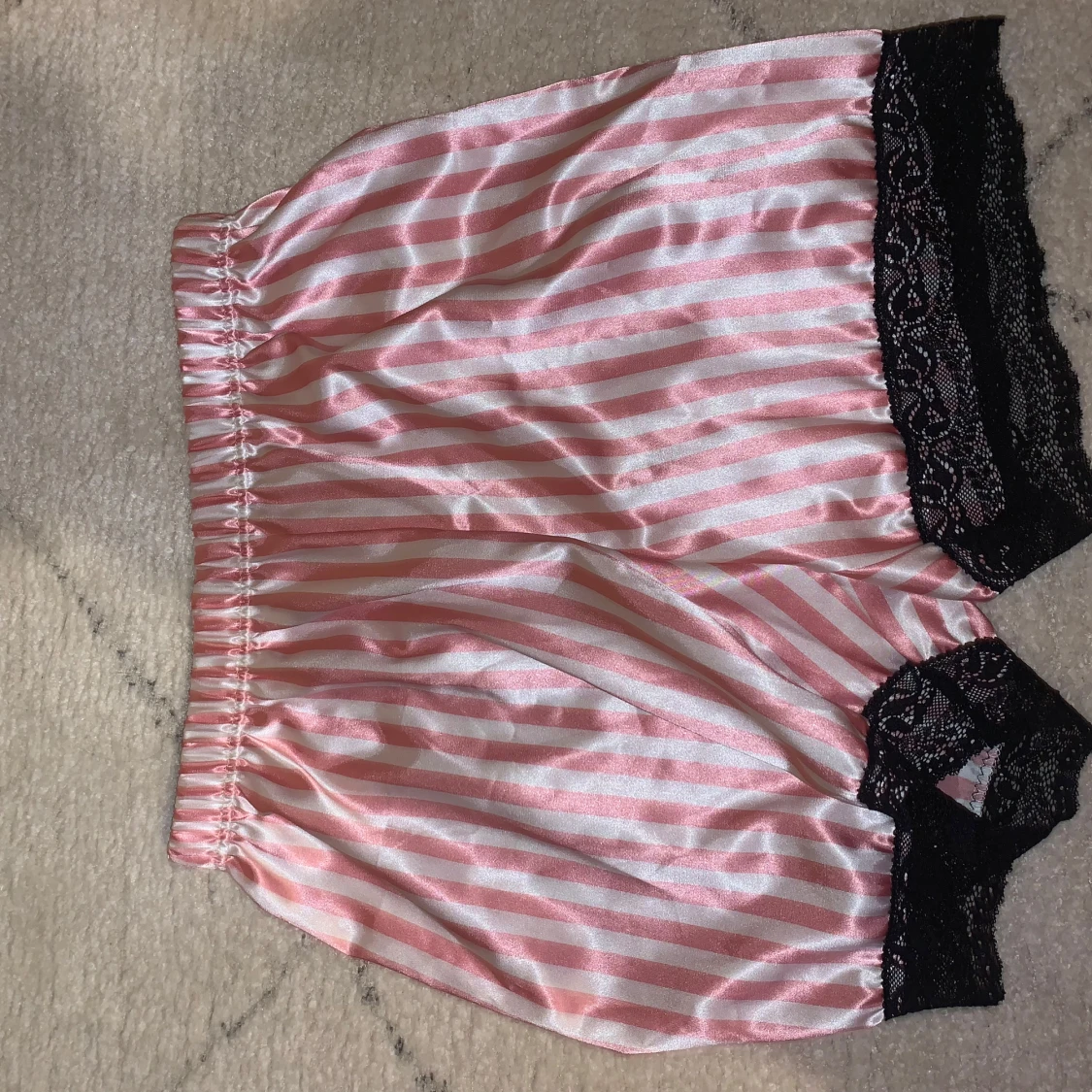 Rosa och vit randig linne från Dax Intimo - 91