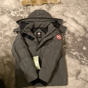  Canada Goose jacka - Hej säljer en grå ganda goose fin och perfekt för kalla vinter dagar alla tillbehör med följer helt ny oanvänd taggar med följer också hör av er via funderingar,frågor och intresse 