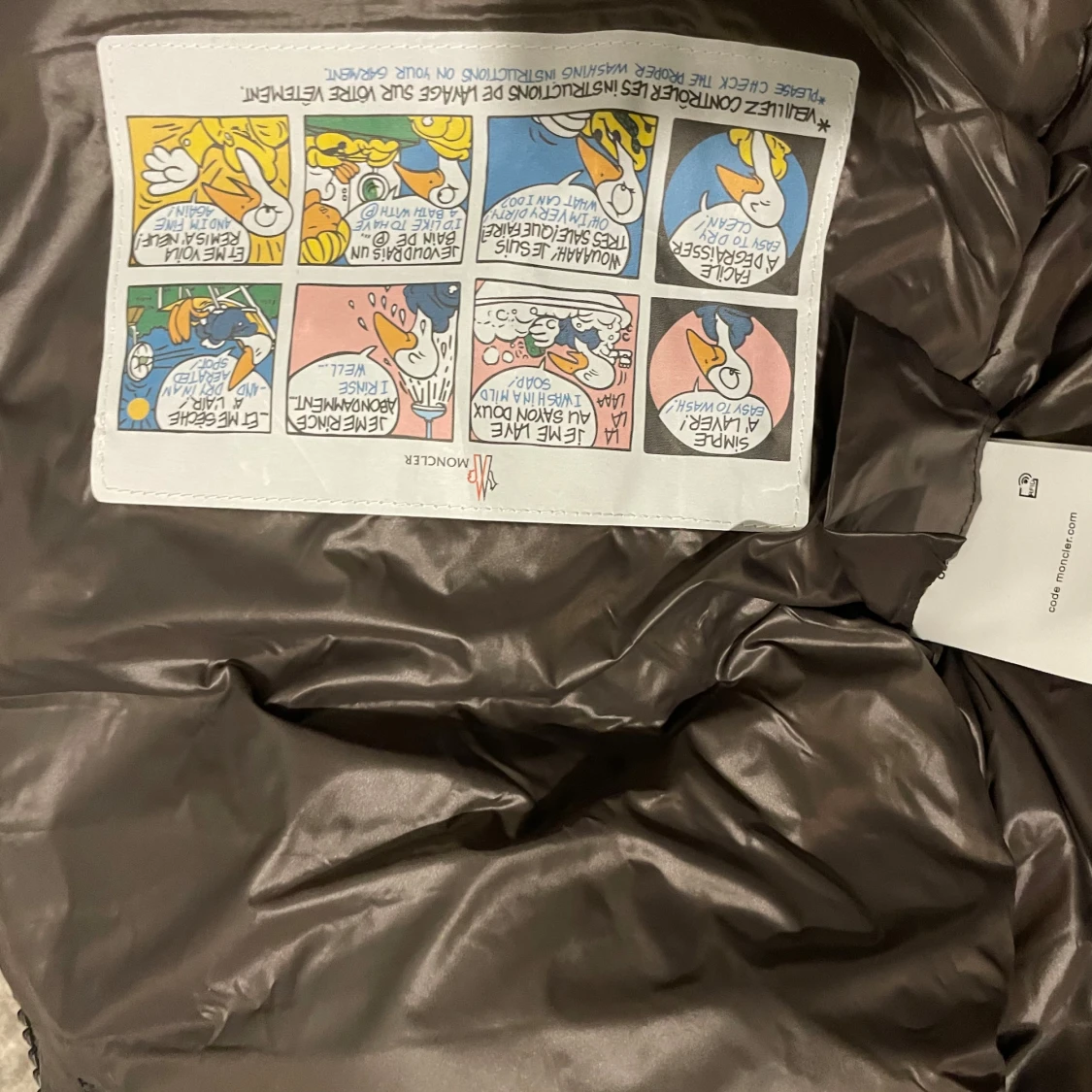 Svart pufferjacka från Moncler - 92