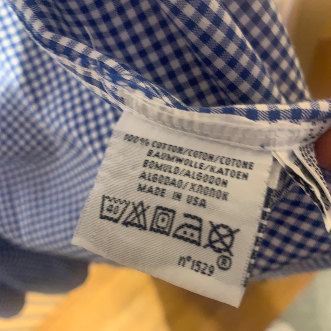 Blårutig skjorta från Ralph Lauren - 93