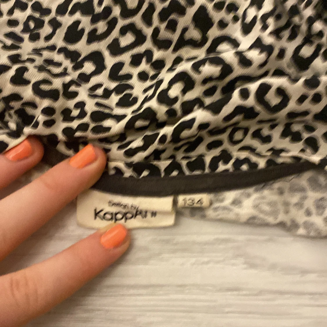 Leopardmönstrad topp från Kappahl - 91