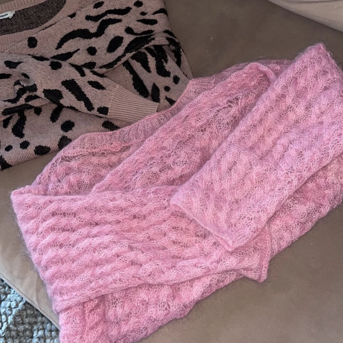 Tjocktröja i alpacka  - 91