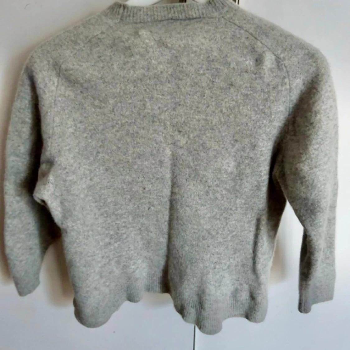 Grå tjocktröja
