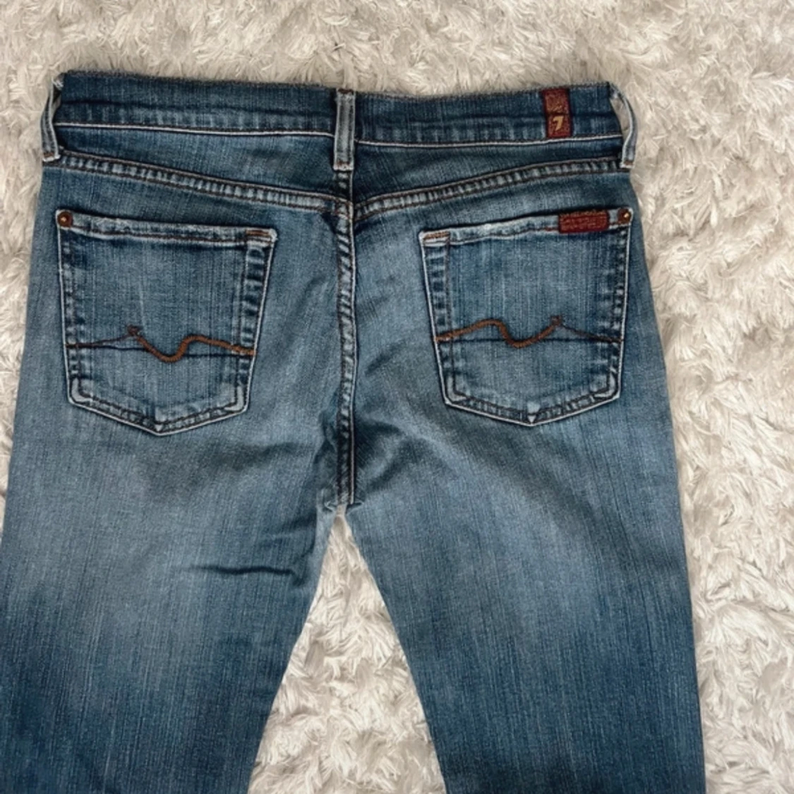 Lågmidjade bootcut jeans  - 90
