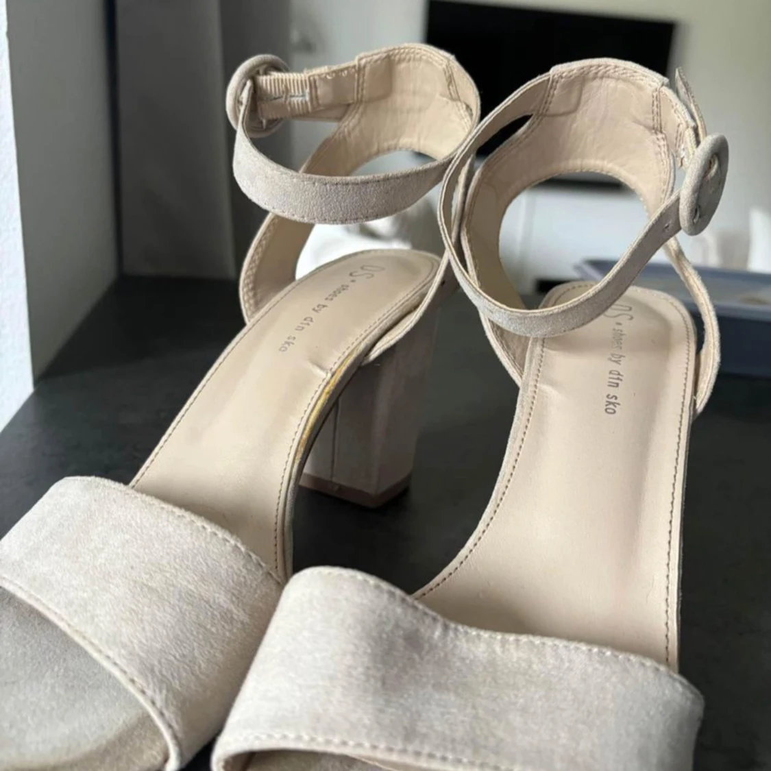 Klackskor beige Dasia - 90