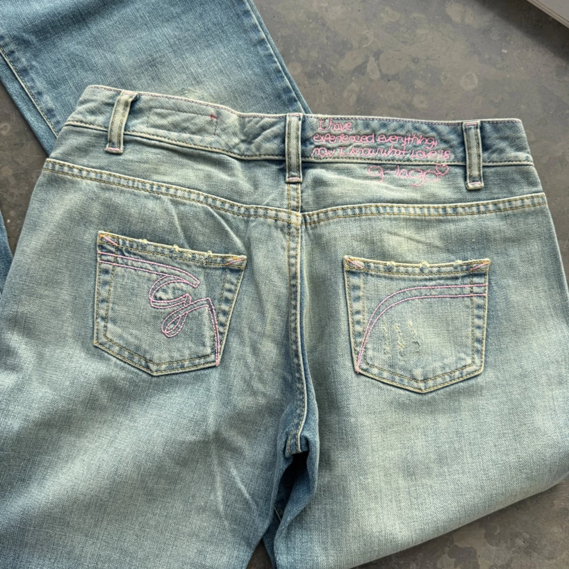 Lågmidjade jeans  - 2