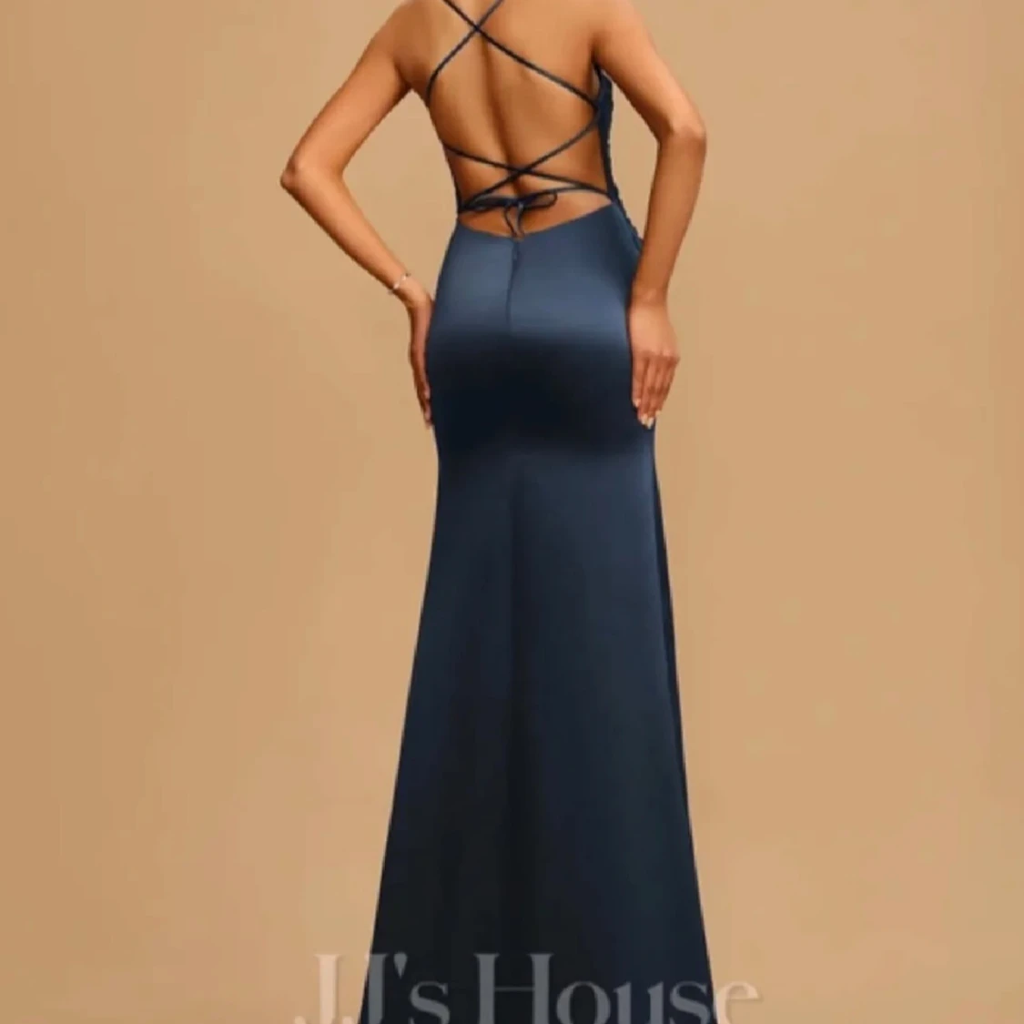 Blå balklänning  - 1