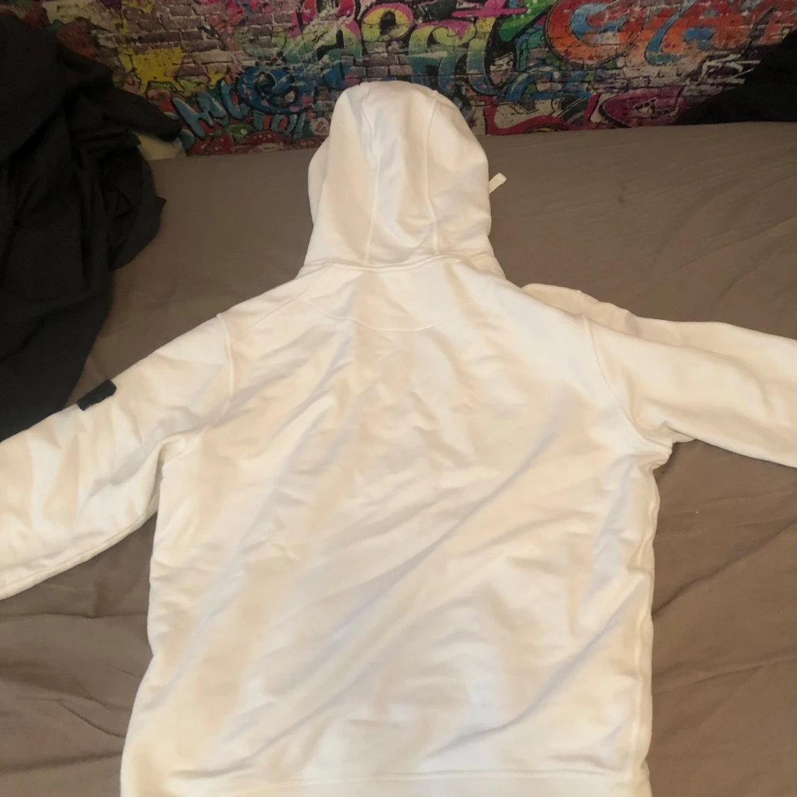 Vit hoodie från Stone Island - 1