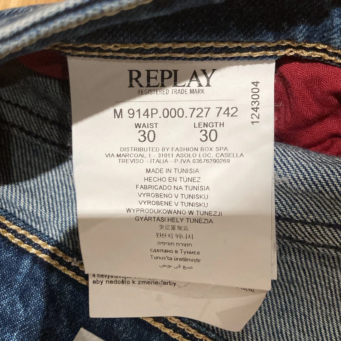 Blå Replay jeans 30/30 Anbass - 2