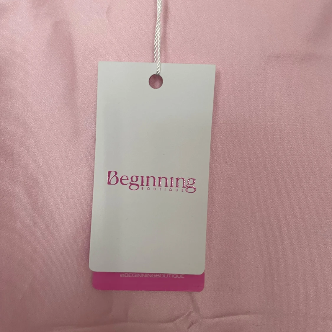 Rosa långklänning från Beginning Boutique - 3