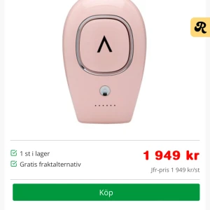 Aylima Skin IPL Hårborttagningsenhet - Säljer en Aylima Skin IPL hårborttagningsenhet i rosa. Paketet innehåller enheten, skyddsglasögon, laddare och en rakhyvel. Perfekt för smidig och effektiv hårborttagning hemma.