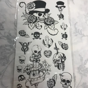 2st Engångs Tatuering  - Mått 21.00*10.00 cm/ st  