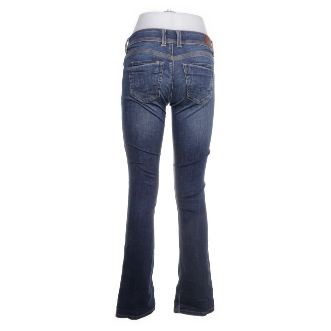 Blå bootcut jeans - 90