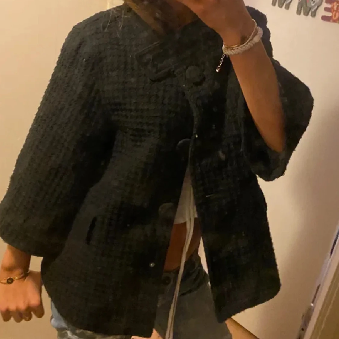 Svart kappa från ONLY